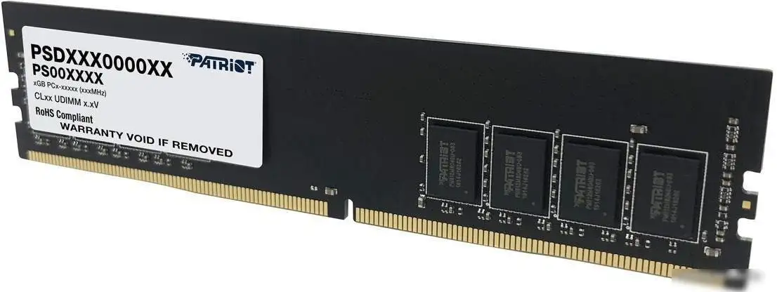 Оперативная память Patriot Signature Line 8GB DDR4 PC4-25600 PSD48G320081 – фото товара