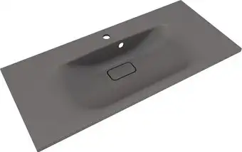 Умывальник Symbolite Фортуна 100x45 (кварц, серый шелк) - изображение в каталоге