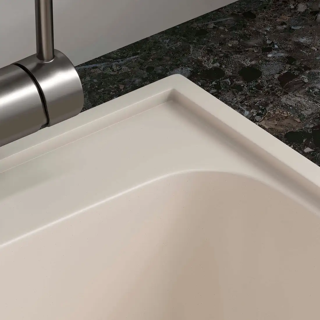 Кухонная мойка Reflexion Quadra RF0243WH - фото товара