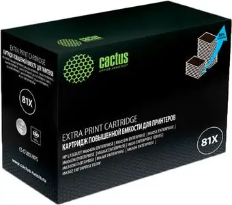 Картридж CACTUS CS-CF281X-MPS (аналог HP CF281X) – изображение в каталоге