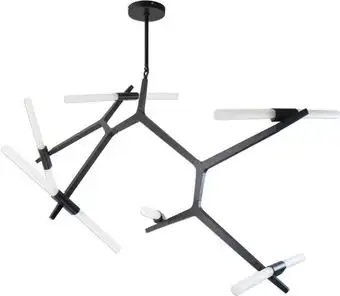 Подвесная люстра Kinklight Никс 07531-12.19 (черный) – изображение в каталоге