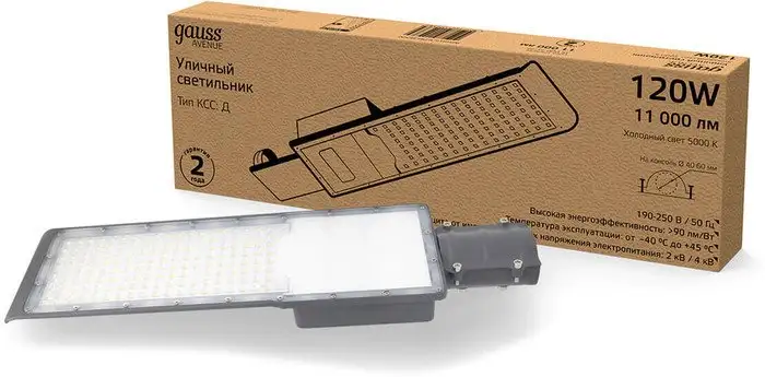 Уличный прожектор Gauss Avenue 629536320