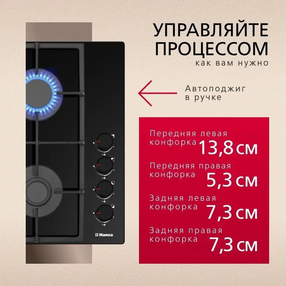 Варочная панель Hansa BHKS661830 - фото товара