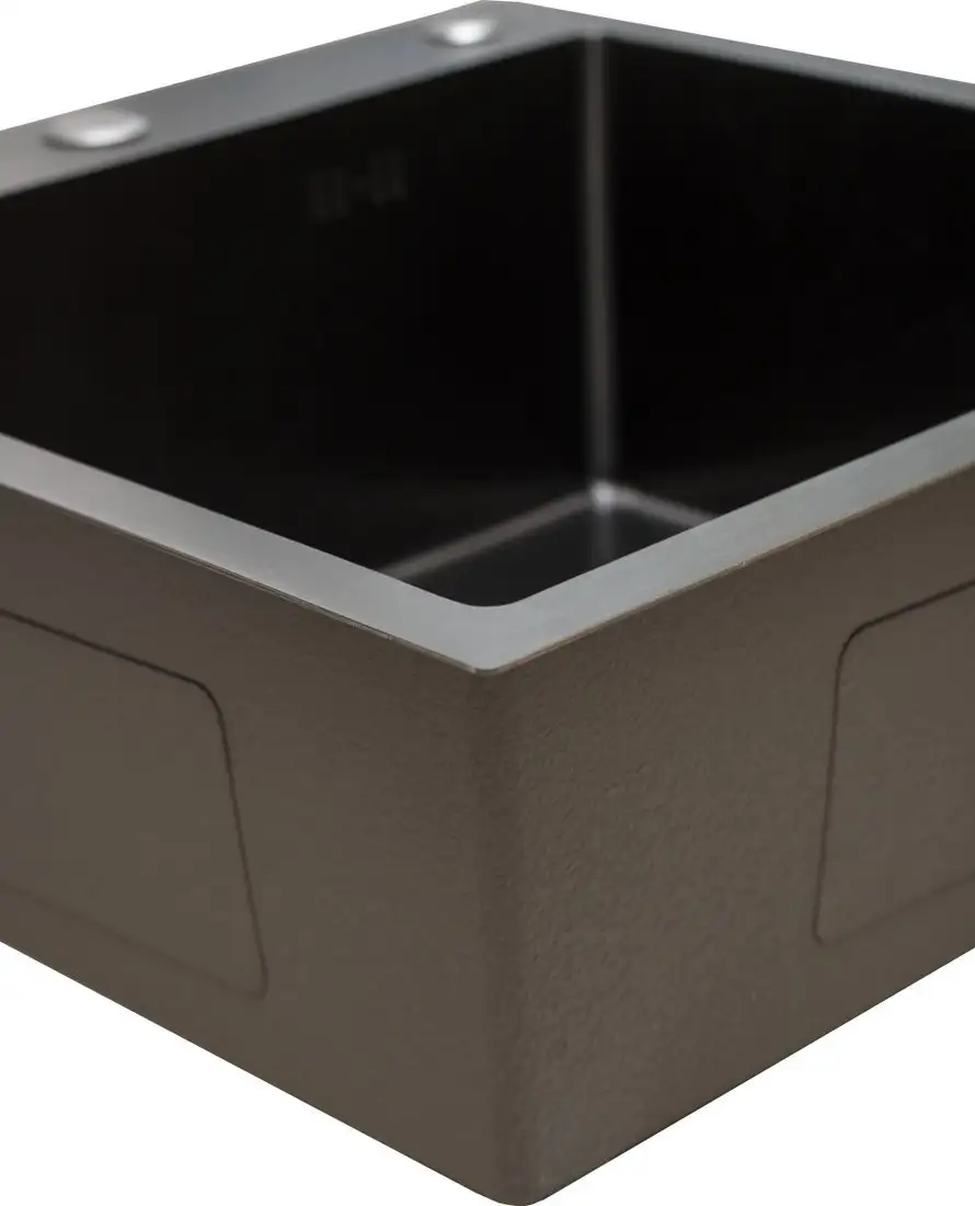 Кухонная мойка Blantek FS-5050HN Honeycomb Nano black ECO (+501F40-B) - фото товара