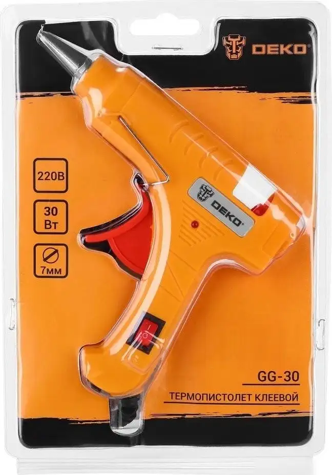 Термоклеевой пистолет Deko GG-30 SET2 – фото товара