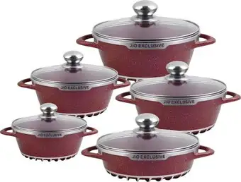 Набор кастрюль JIO J0810 – изображение в каталоге