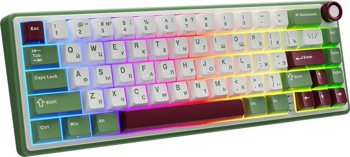 Клавиатура Royal Kludge R65 Green Sand (RK Brown) – фото товара