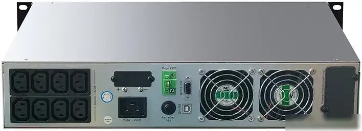 Источник бесперебойного питания Marsriva Single Phase On-Line UPS Rack MR-US3KRT-TIE – фото товара