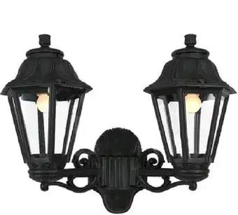 Уличный настенный светильник Fumagalli Porpora/Anna E22.141.000.AXF1R – изображение в каталоге