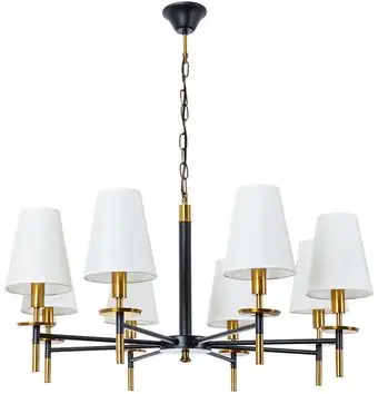 Подвесная люстра Arte Lamp Riccardo A4075LM-8BK – изображение в каталоге