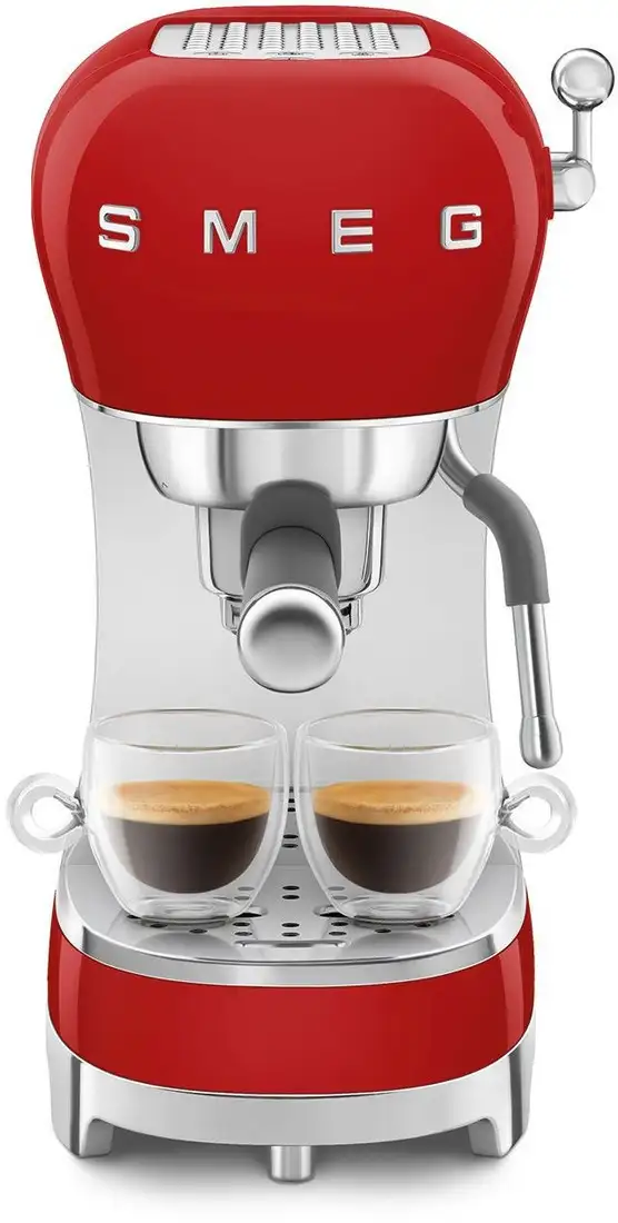 Рожковая кофеварка Smeg ECF02RDEU - фото товара