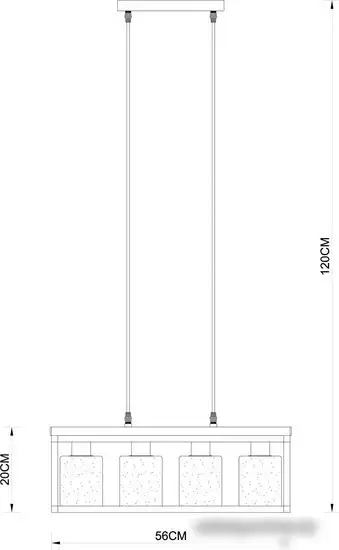 Подвесная люстра Arte Lamp Dublin A7025SP-4BK – фото товара