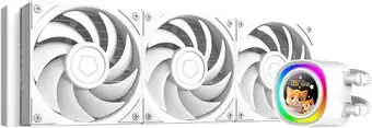 Система жидкостного охлаждения для процессора ID-Cooling FX360 LCD PE White – изображение в каталоге