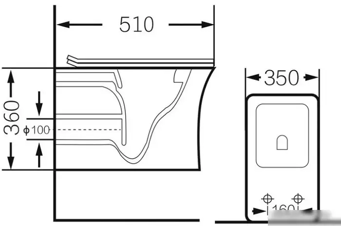 Унитаз Grossman GR-4461S - фото товара