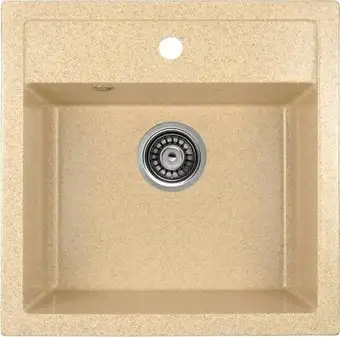 Кухонная мойка Saniteco Terra (песок с сифоном) - изображение в каталоге