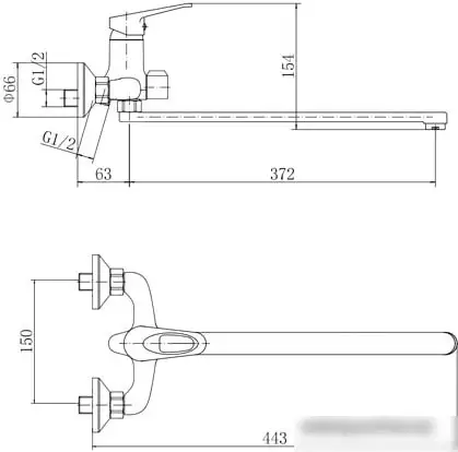Смеситель Fashun A2213 - фото товара