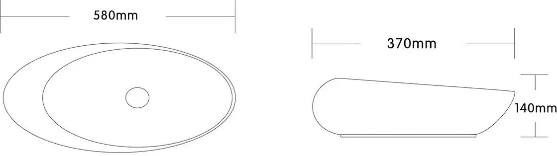 Умывальник Cerutti Spa CR0058B - фото товара