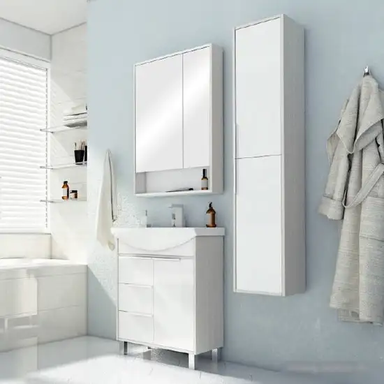 Акватон Шкаф с зеркалом Рико 65 1A215202RIB90 – фото товара