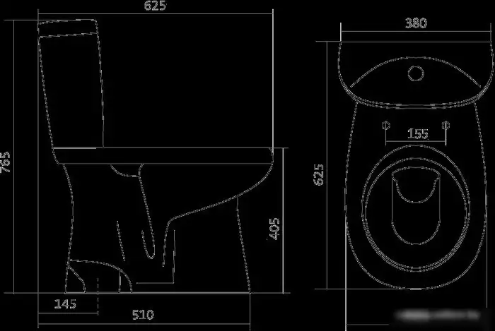 Унитаз Santek Анимо (1WH302133) - фото товара