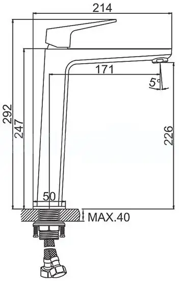 Смеситель Ledeme L1181 - фото товара