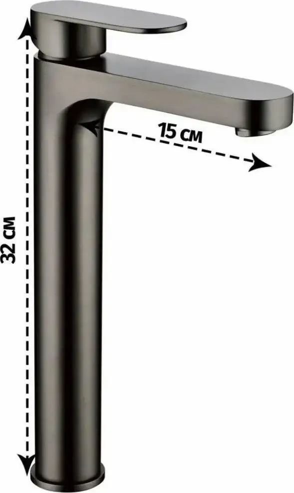 Смеситель Grocenberg GB3011 (графит) - фото товара