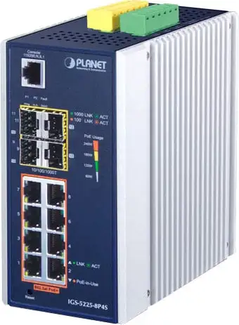 Коммутатор PLANET IGS-5225-8P4S – изображение в каталоге