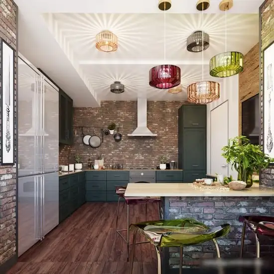 Люстра средней высоты Odeon Light Binga 4746/1C – фото товара