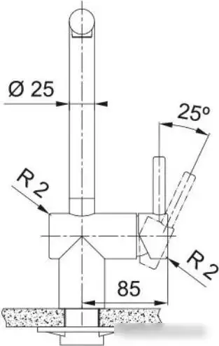 Смеситель Franke Atlas Neo 115.0681.241 (золотая шампань) - фото товара