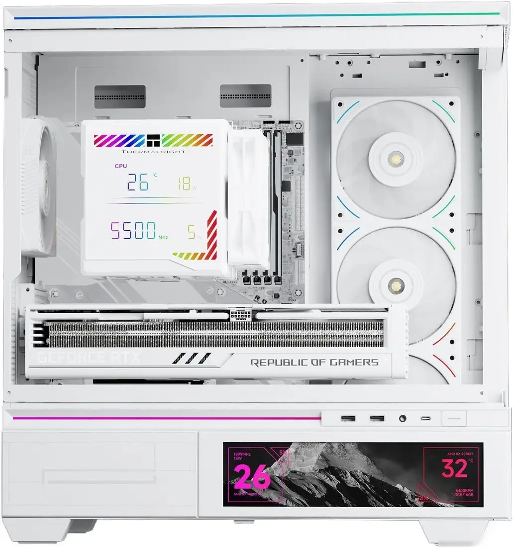 Кулер для процессора Thermalright Peerless Assassin 140 Digital (белый) – фото товара