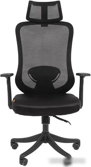 Кресло CHAIRMAN CH563 (черный пластик/черный) – фото товара