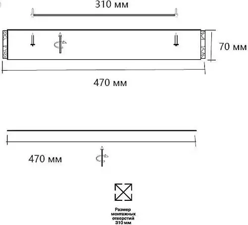 Светильник-тарелка Sonex Felice 7722/65L