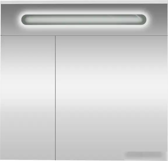 Doratiz Шкаф с зеркалом Магнолия 80 (правый, белый) – фото товара