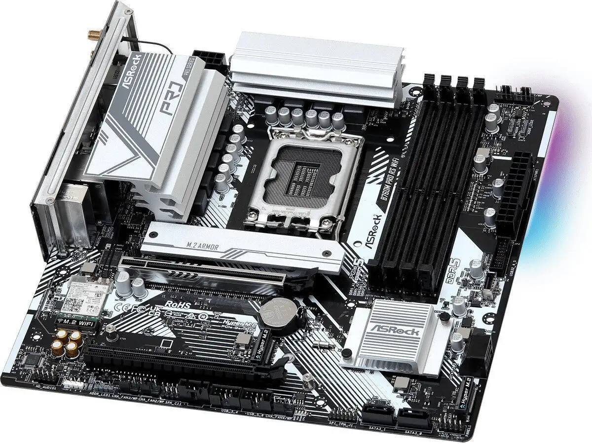 Материнская плата ASRock B760M Pro RS WiFi – фото товара