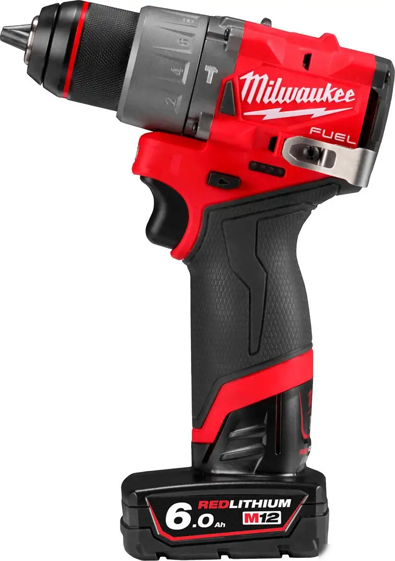 Ударная дрель-шуруповерт Milwaukee M12 FUEL M12FPD2-602X 4933479870 (с 2-мя АКБ 6 Ач, кейс) – фото товара