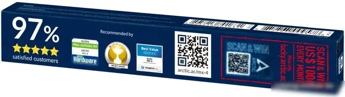 Термопаста Arctic MX-4 ACTCP00007B (2 г) – фото товара