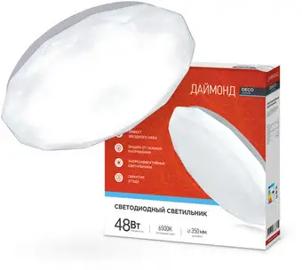 Люстра-тарелка In Home Deco Даймонд 4690612038681 – изображение в каталоге