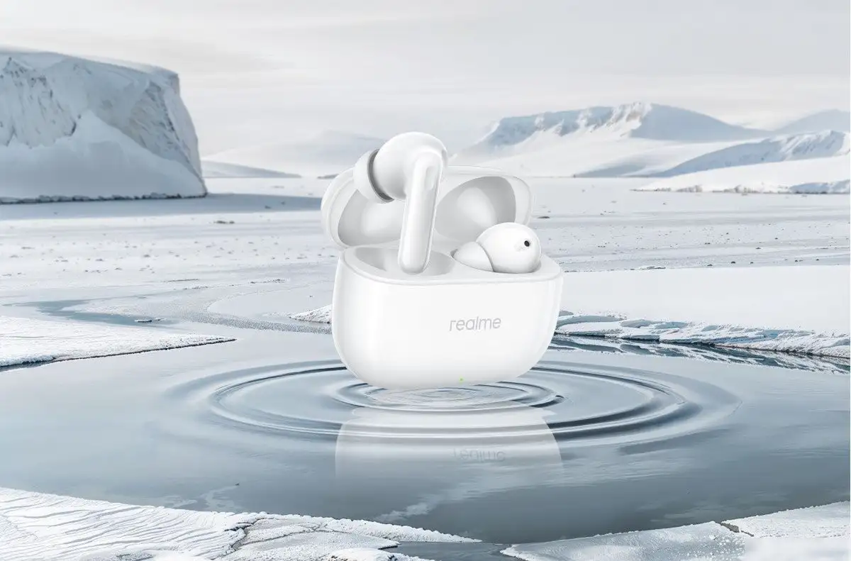 Наушники Realme Buds T310 (белый) – фото товара