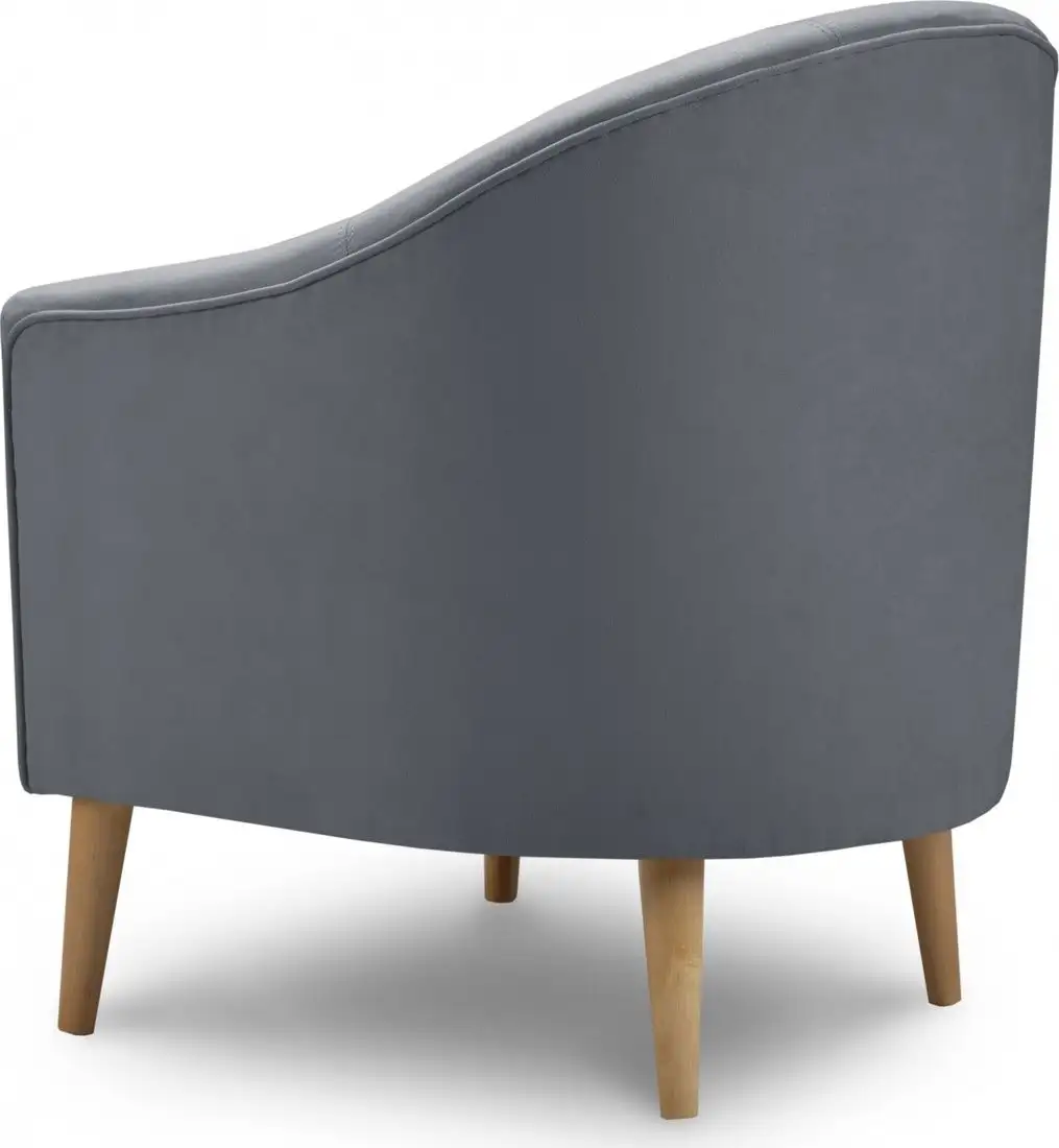 Интерьерное кресло Mio Tesoro Арти (Velutto 32/натуральное дерево) – фото товара