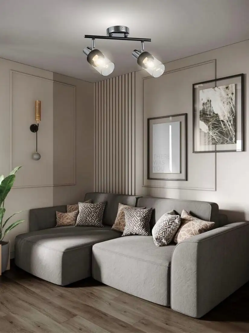 Спот Aitin Pro НПБ 02-2х60-102 S6955/2 (хром/черный) – фото товара