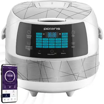 Мультиварка Polaris PMC 5017 Wi-Fi IQ Home (серебристый) – изображение в каталоге