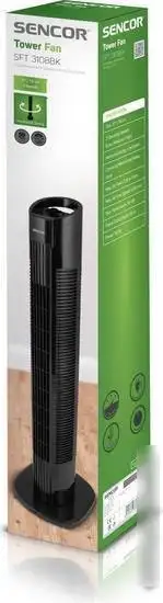 Колонный вентилятор Sencor SFT 3108BK - фото товара