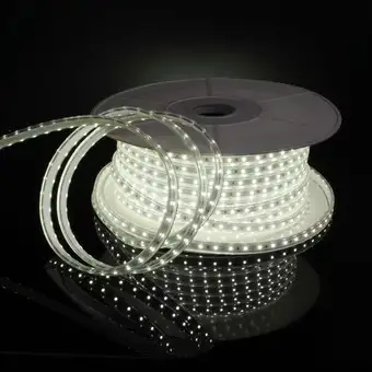 Светодиодная лента Elektrostandard 220V 8W 60Led 2835 IP65 холодный белый a053638 – изображение в каталоге