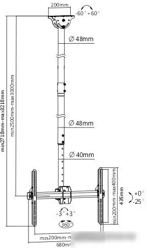 Кронштейн Arm Media LCD-3000 – фото товара