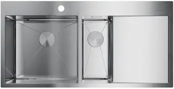 Кухонная мойка Omoikiri Akisame 100-2-IN-L - изображение в каталоге