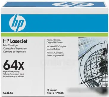 Картридж HP 64X (CC364X) – фото товара