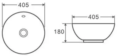 Умывальник D&K Matrix DT1390516 (белый) - фото товара