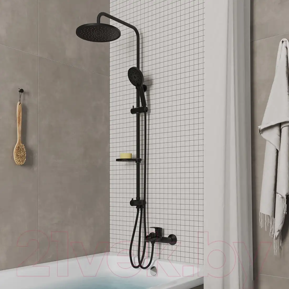 Душевая система Milardo Ideal Spa ILSBL3FM76 - фото товара