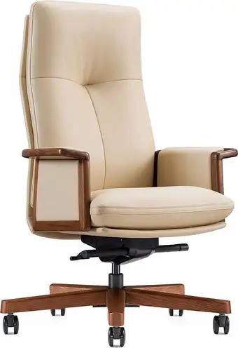 Кресло Norden Vivaldi A 2262 Ivory (кожа бежевый)