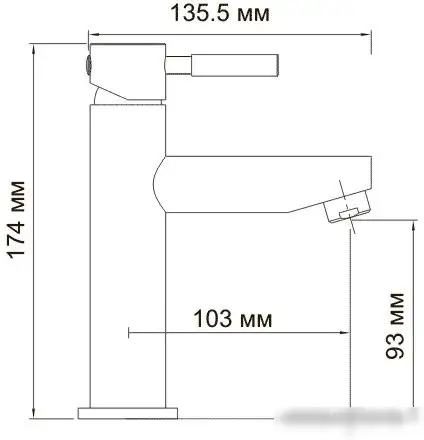 Смеситель Wasserkraft Main 4104 - фото товара