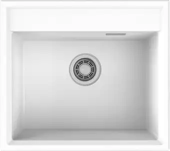 Кухонная мойка Omoikiri Daisen 57-WH (белый) - изображение в каталоге